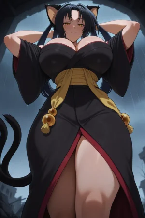 WaifuInvoker Kuroka Highschool DxD - Page 2