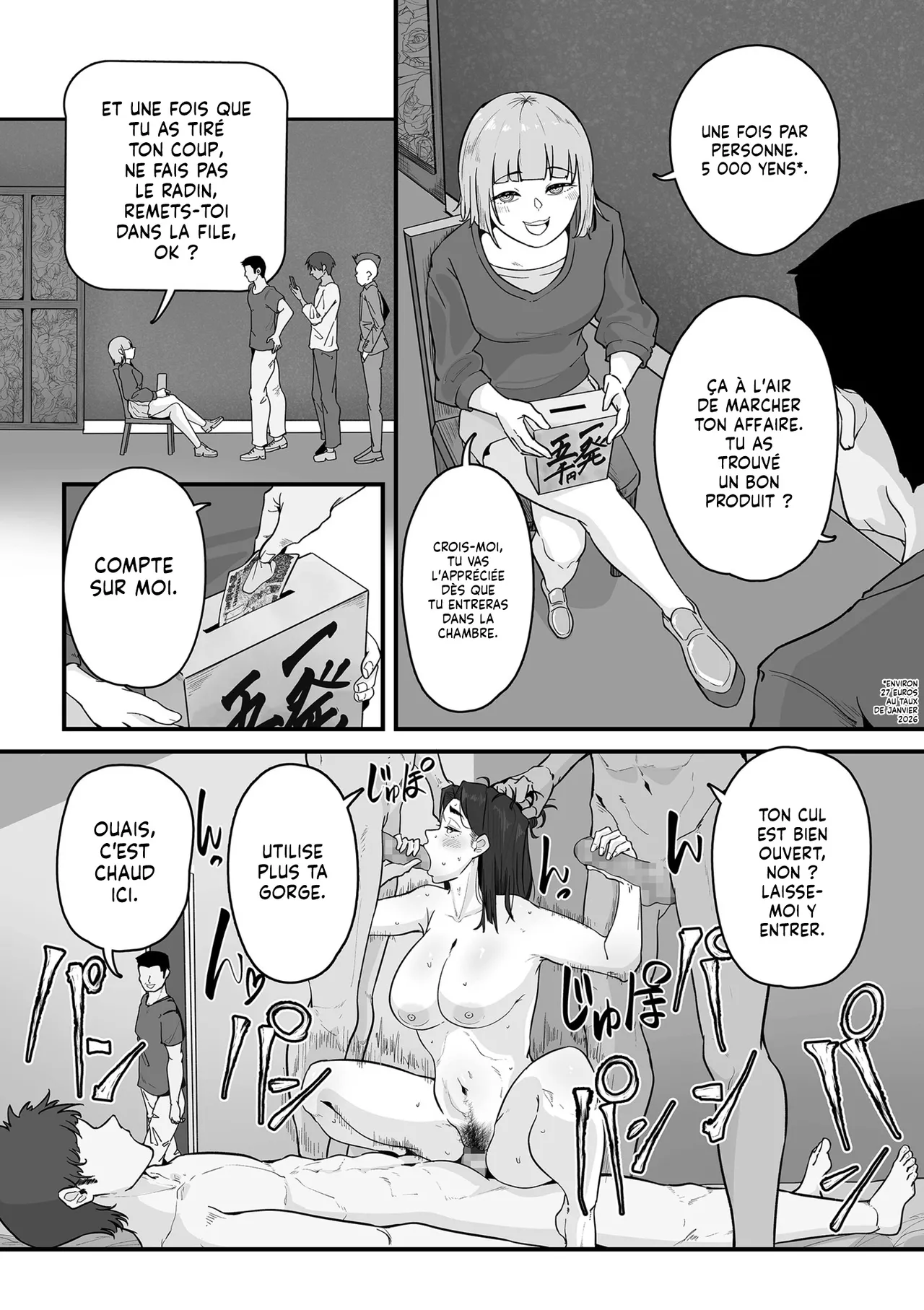 Wakimiunten Ninkatsu Hitozuma Hanbaichuu Kouhen Femme Enceinte à Vendre 2 COMIC Kuriberon DUMA 2025-12 Vol.79 French Lopxi - Image 25