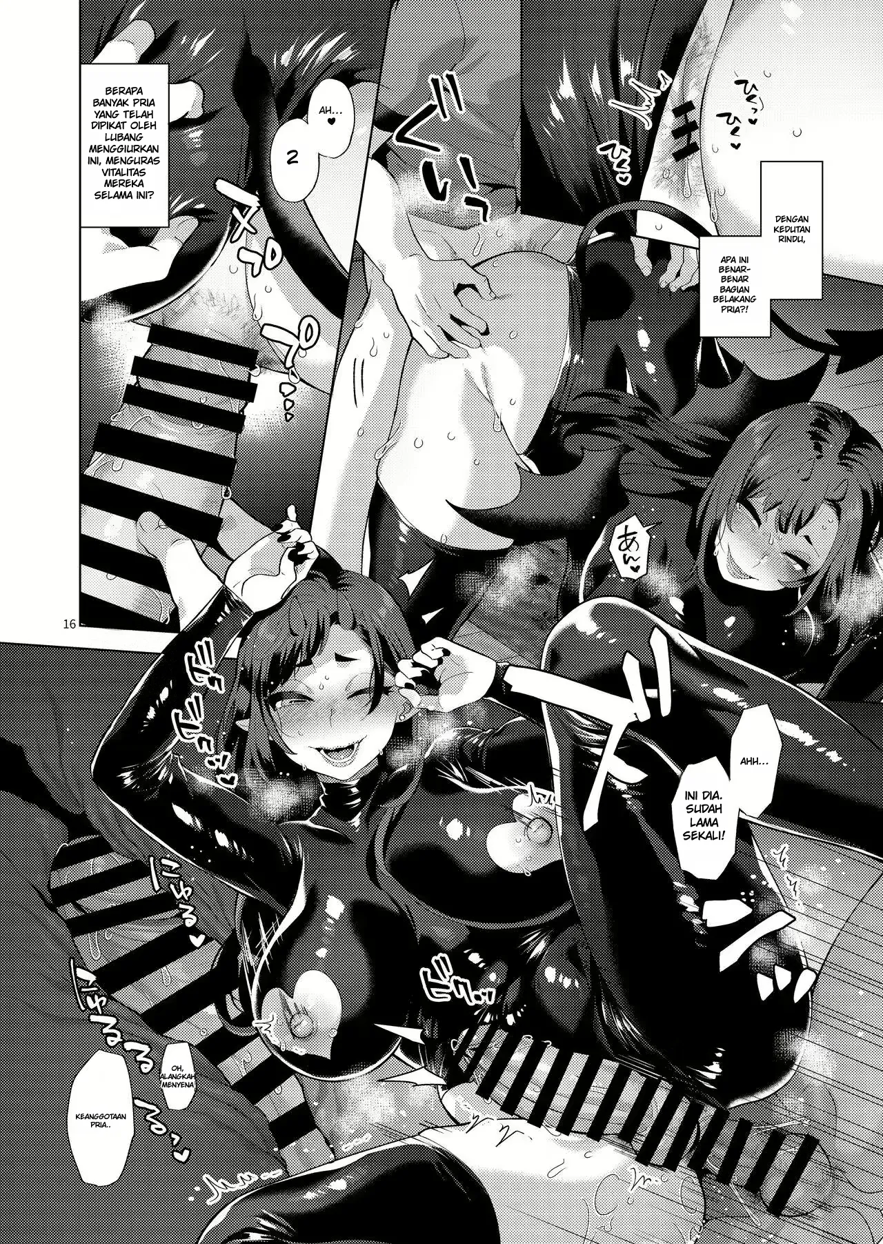 Wanita di Alamat Pengiriman... Kisah tentang Succubus Waria - Image 15