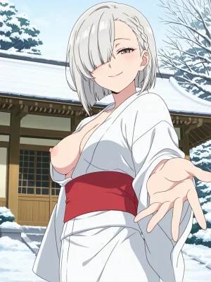 wapai Mashiro Tsukinomori Yukata 月ノ森 真白 - Page 2