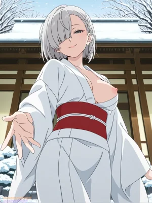 wapai Mashiro Tsukinomori Yukata 月ノ森 真白 - Page 95