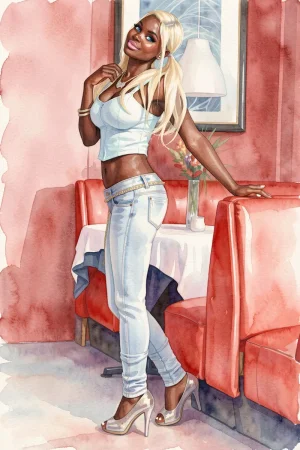 Watercolor painting - Page 158