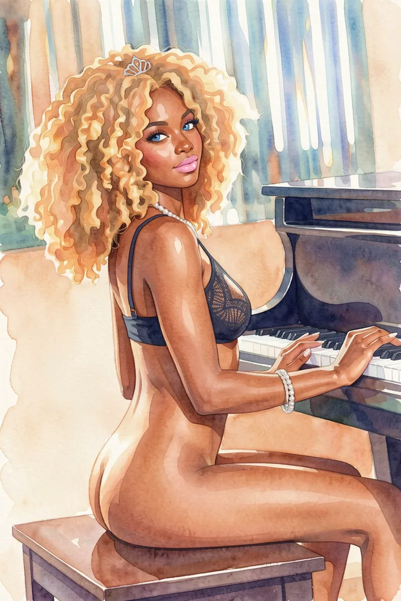 Watercolor painting - Image 179