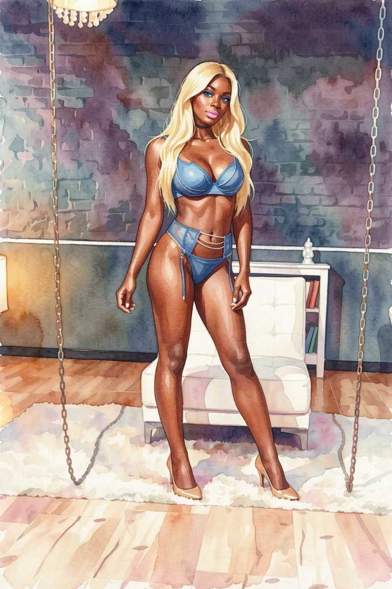 Watercolor painting - Image 186