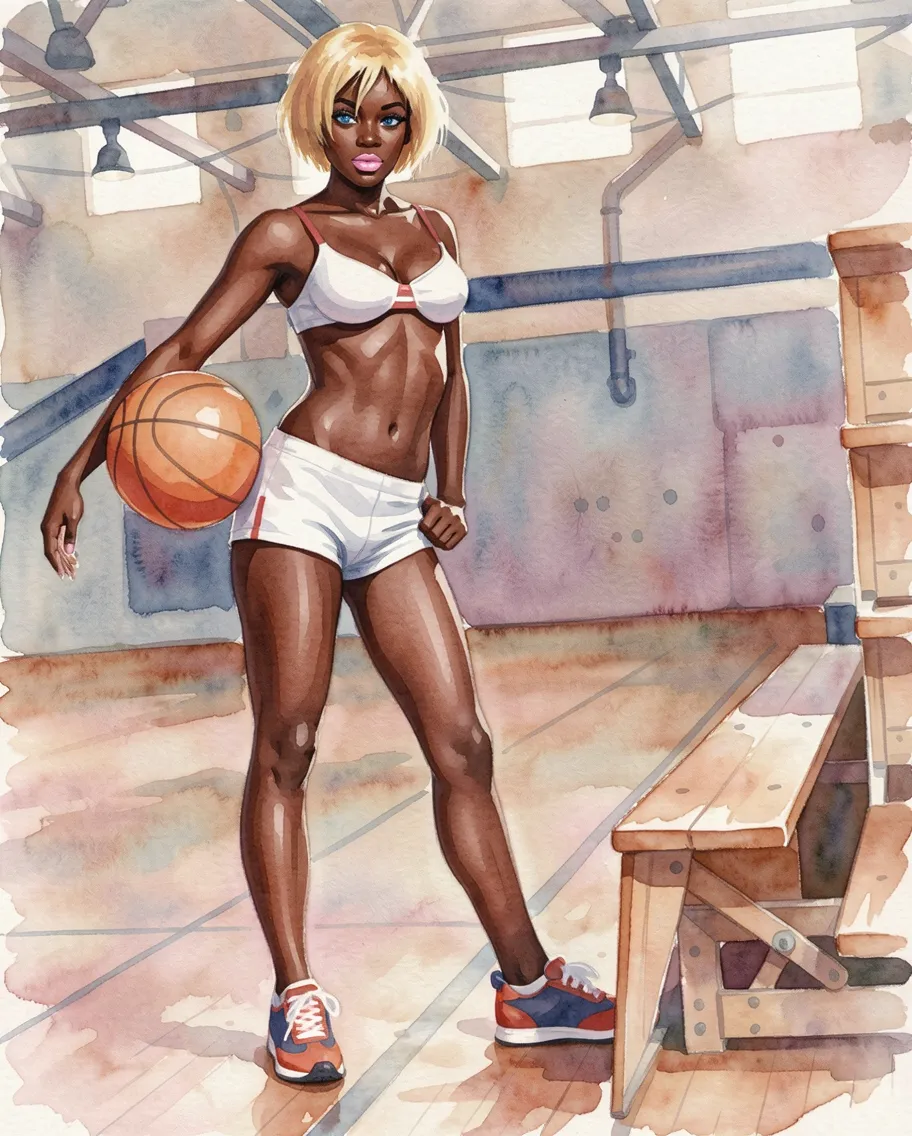 Watercolor painting - Image 199