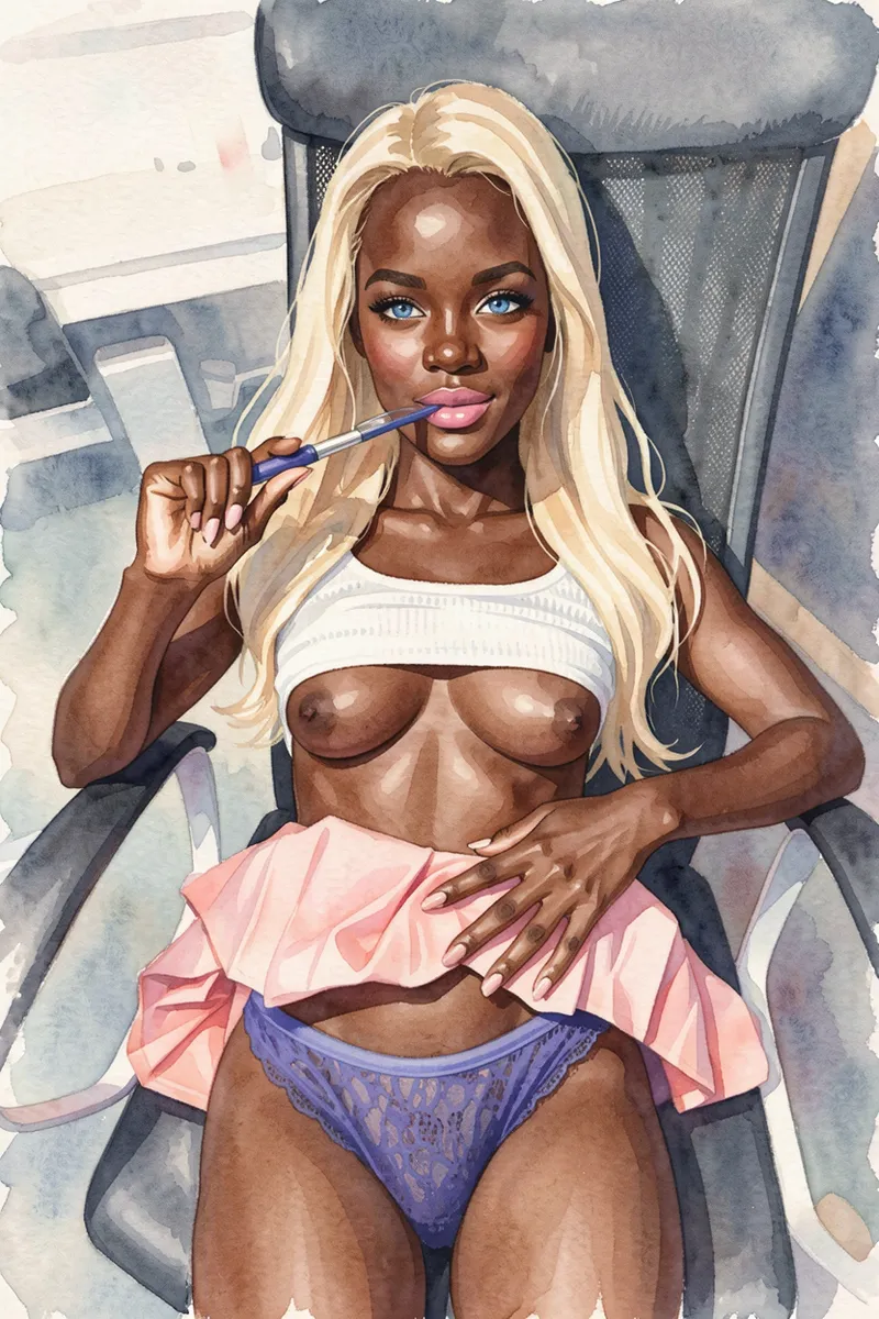 Watercolor painting - Image 200