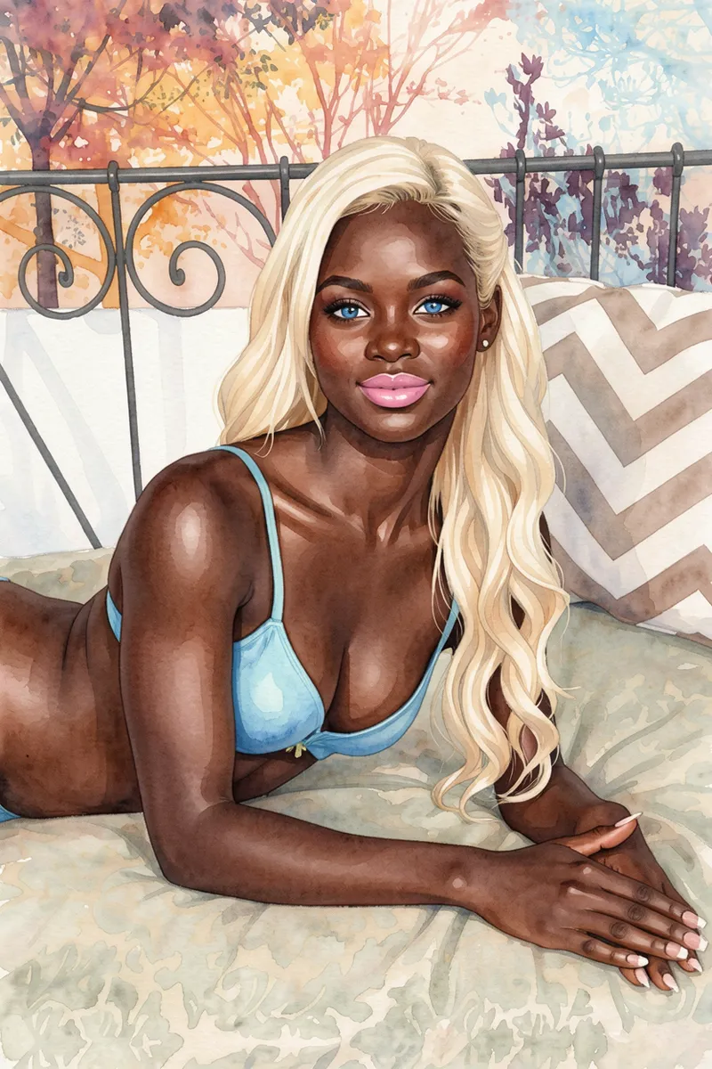 Watercolor painting - Image 208