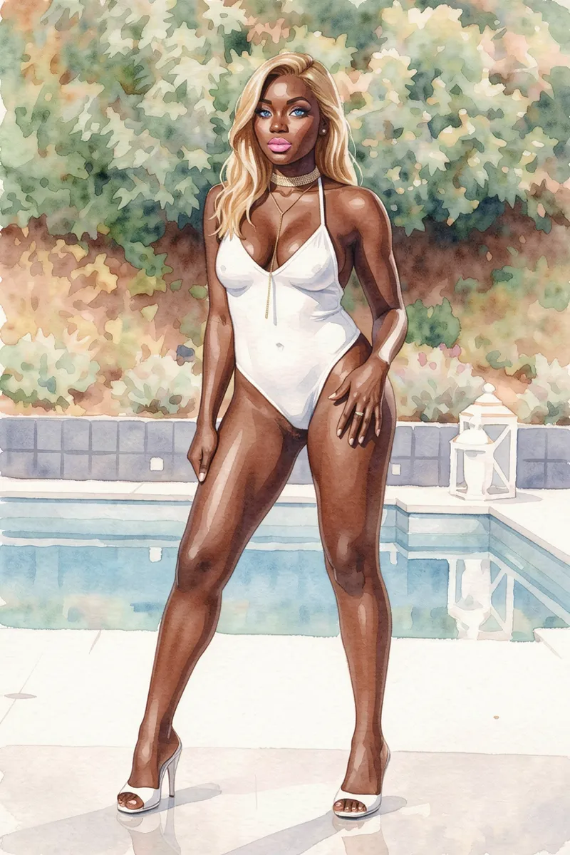 Watercolor painting - Image 264