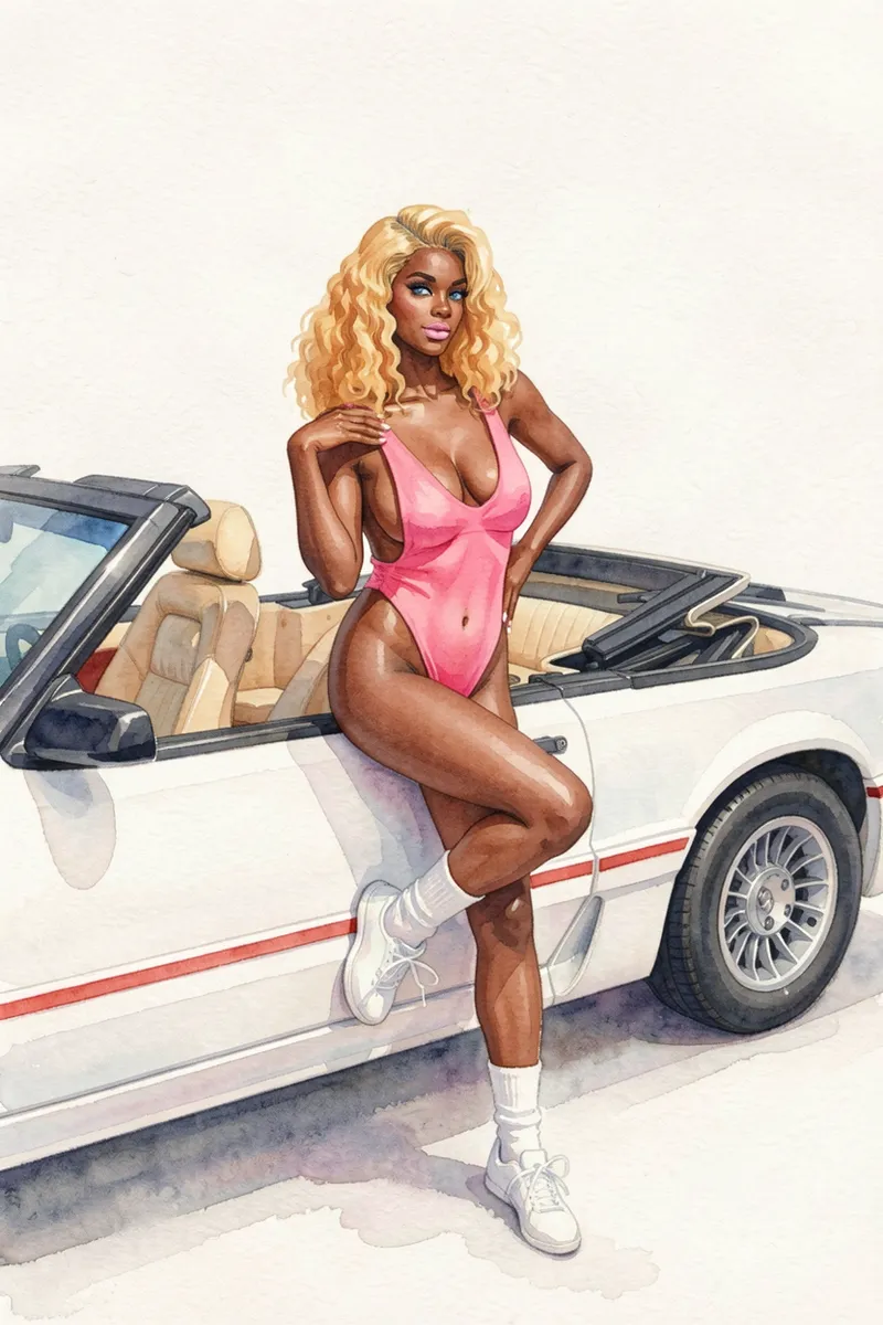 Watercolor painting - Image 63