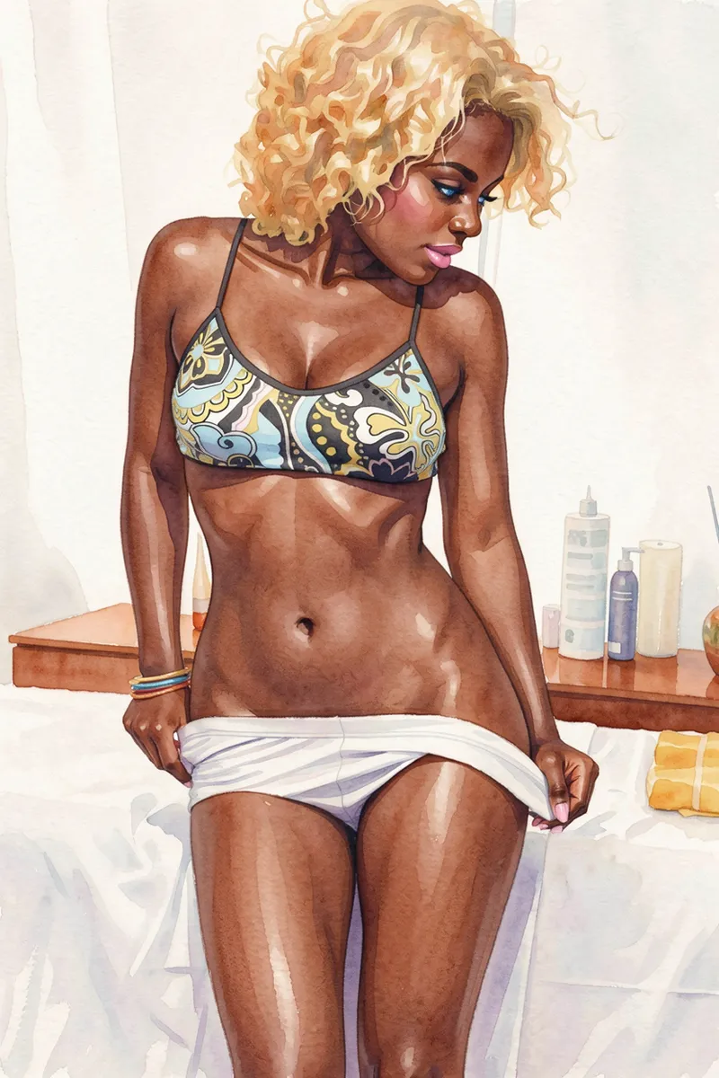 Watercolor painting - Image 78