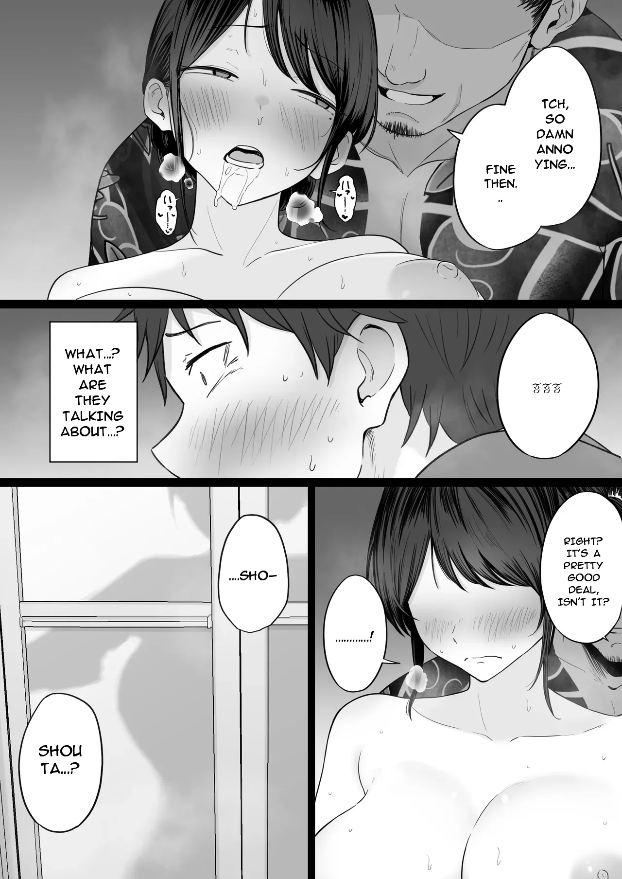 Watson-dou Houkai Kazoku 2-Hahaoya ga Yakuza to no Sex ni Hamatta Hanashi- - Image 45