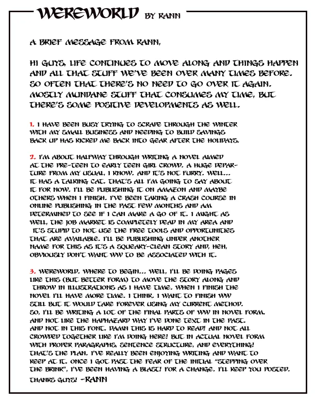 Wereworld by Rann - Image 493