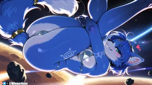 WienerGens Krystal goes into deep space Star Fox - Page 2