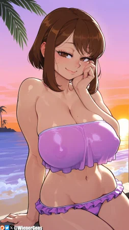 WienerGens Uraraka shows you a majestic view at sunset My Hero Academia Thumbnail