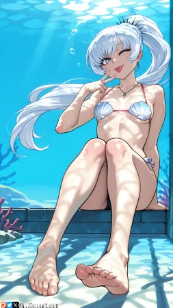 WienerGens Weiss Schnee gets wet with you RWBY - Page 2