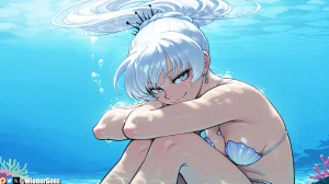 WienerGens Weiss Schnee gets wet with you RWBY - Page 4