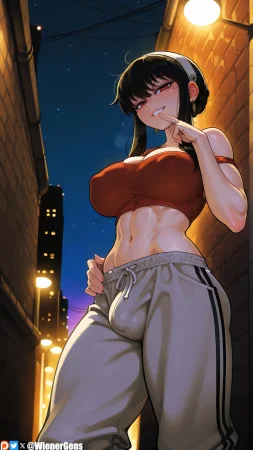 WienerGens Yor Briar Finds you in futa alley Spy X Family - Page 3
