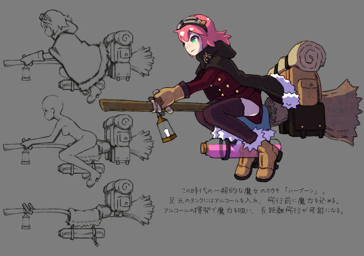Witch Explorer Digital Art Book - Image 33