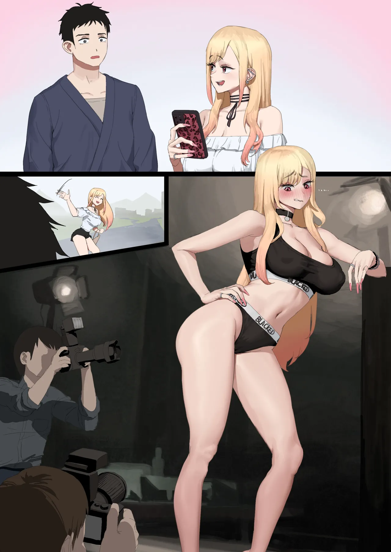 wjs07 Kitagawa Marins Blacked JAV Sono Bisque Doll wa Koi o Suru - Image 14