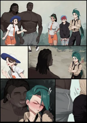 wjs07 Nemona, Penny Rika get BLACKED Pokemon - Page 10