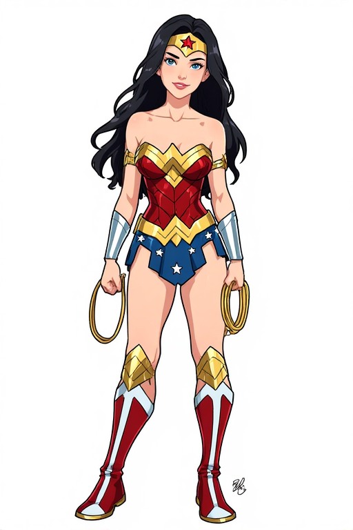 Wonder Woman The Queen of Lust - Princess Diana is gangbanged and facialed - 61 Pics - Image 3