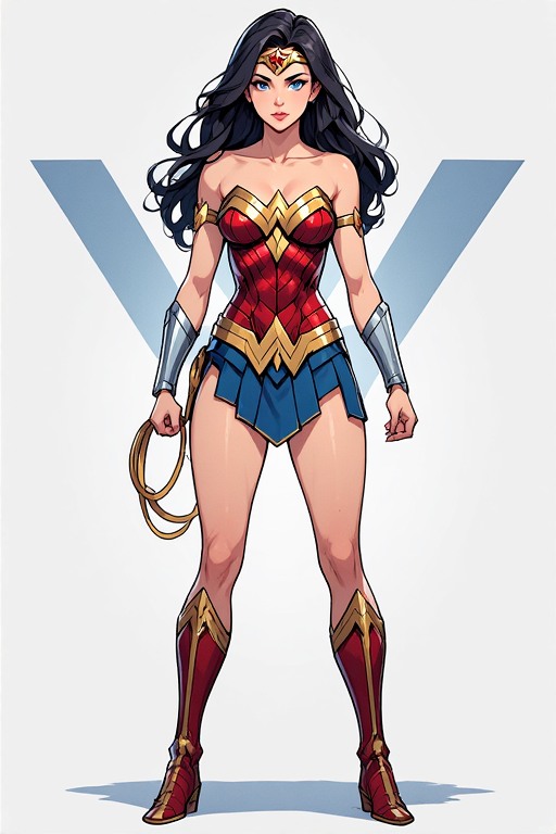 Wonder Woman The Queen of Lust - Princess Diana is gangbanged and facialed - 61 Pics - Image 4