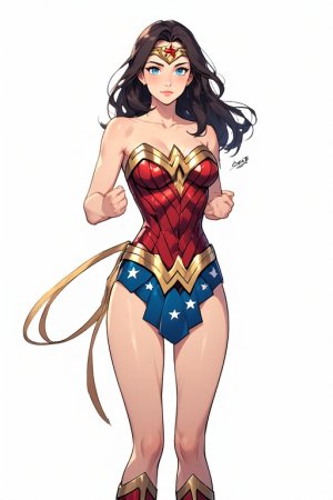 Wonder Woman The Queen of Lust - Princess Diana is gangbanged and facialed - 61 Pics - Page 2