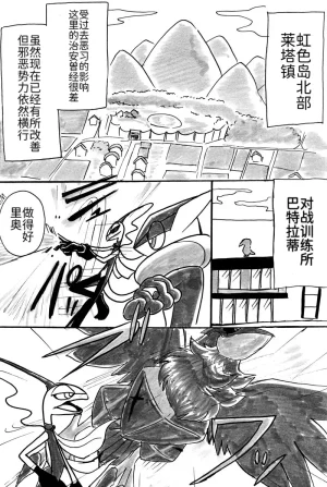 避役铠鸦① 丨作者樹守 千面避役x钢铠鸦 路的机翻汉化 Chinese Pokémon - Page 4