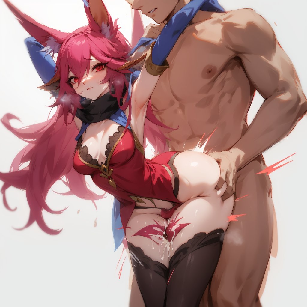 Xayah from League of Legends hentai anal toys and sex collection - 90 Pics - Image 80