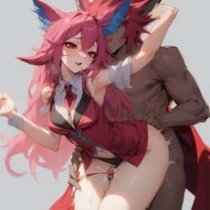 Xayah from League of Legends hentai anal toys and sex collection - 90 Pics - Page 69