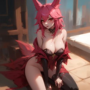 Xayah from League of Legends hentai anal toys and sex collection - 90 Pics - Page 77
