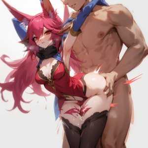 Xayah from League of Legends hentai anal toys and sex collection - 90 Pics - Page 80