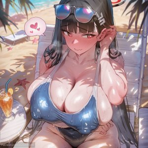 xDomiKami Blue Archive x BBC Beach - Page 97