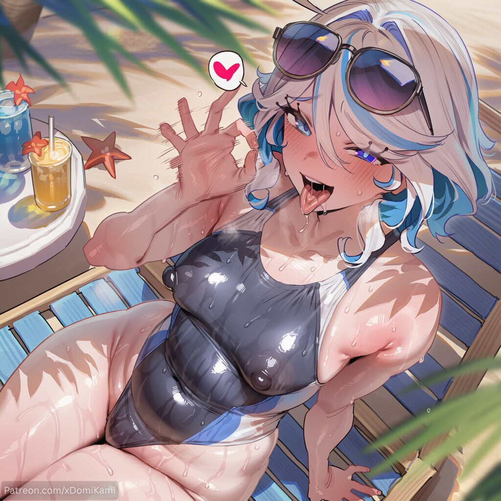 xDomiKami Genshin Impact - Beach - Image 1
