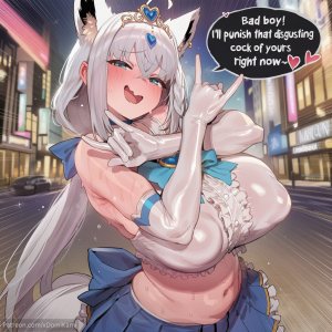 xDomiKami Hololive x BBC Magical Girl – BBC hentai