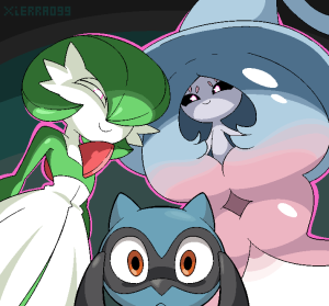 Xierra099 Riolu learns the Type Chart Pokemon Thumbnail