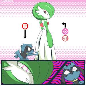 Xierra099 Riolu learns the Type Chart Pokemon - Page 3