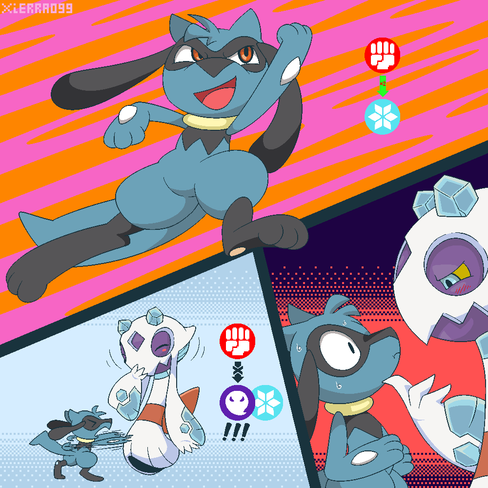 Xierra099 Riolu learns the Type Chart Pokemon - Image 8