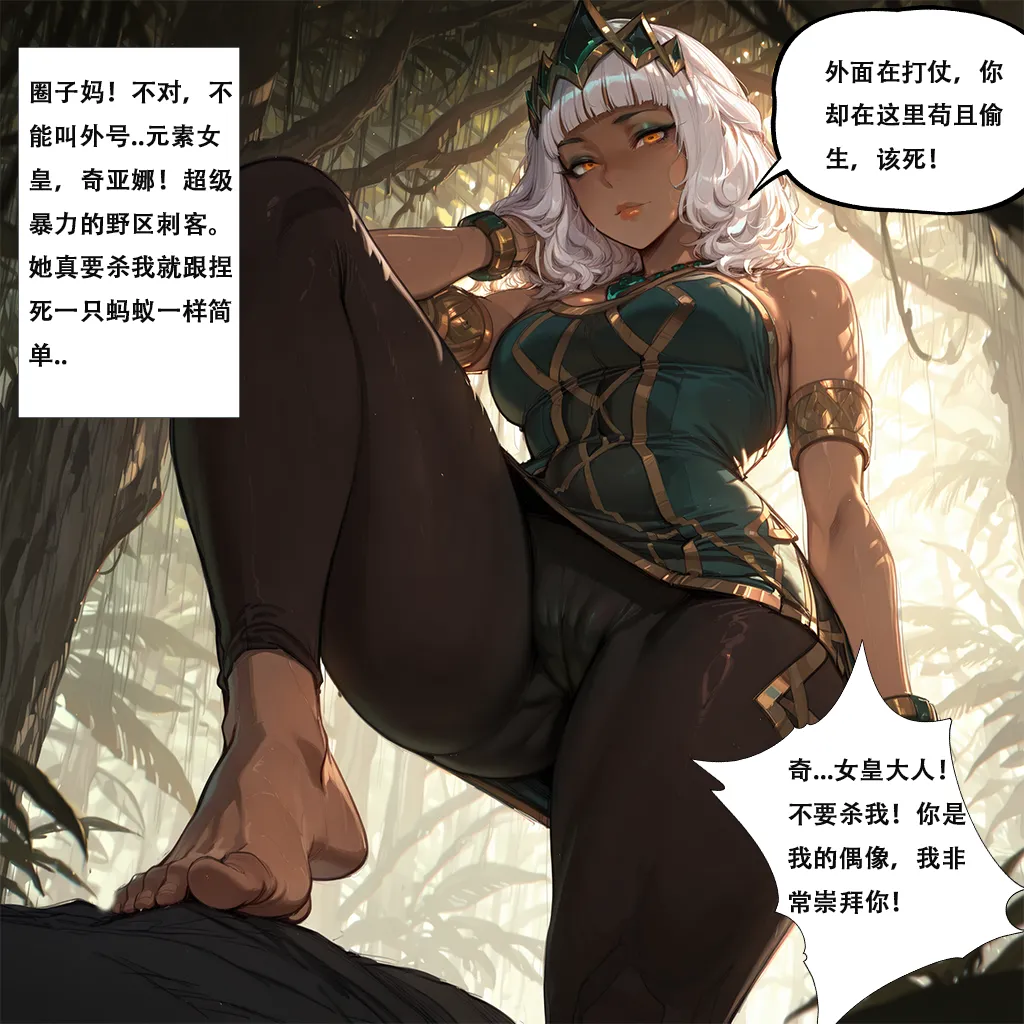 xinye101穿越瓦洛兰干翻女英雄①丛林女皇 - Image 13