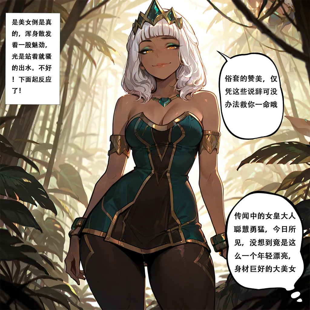 xinye101穿越瓦洛兰干翻女英雄①丛林女皇 - Image 15