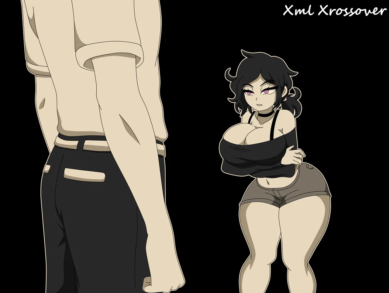 Xml Xrossover Renee X Anon X Ashley The Coffin of Andy LeyLey - Image 8