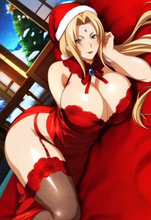xXxBATxXx Christmas Tsunade - Page 9