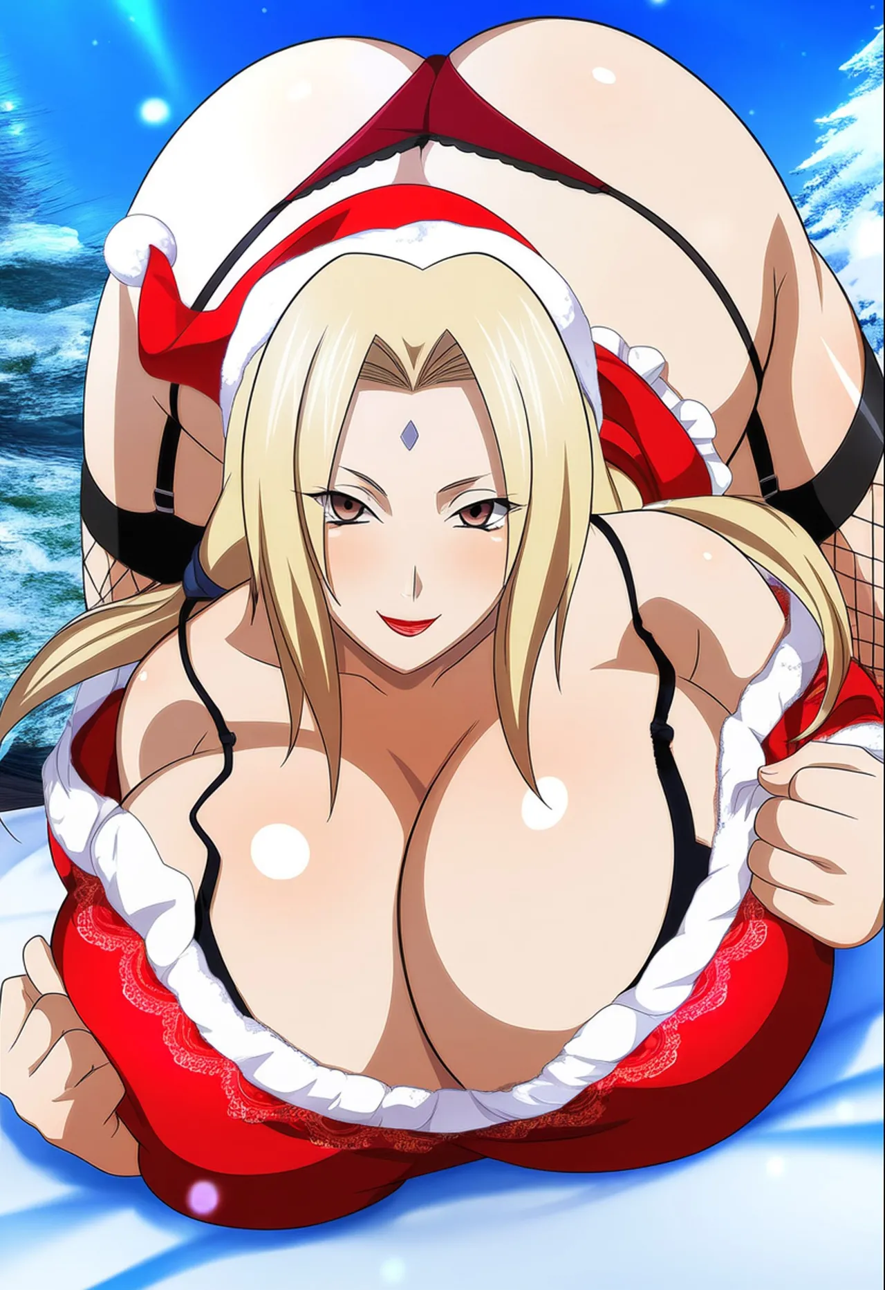 xXxBATxXx Christmas Tsunade - Image 8