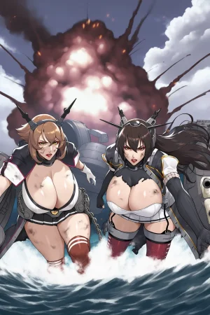xXxBATxXx FUTA Mustu Battleship W Oni - Page 4