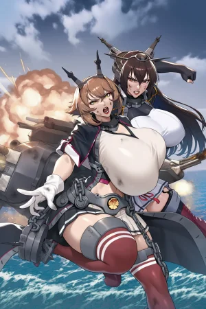 xXxBATxXx FUTA Mustu Battleship W Oni - Page 9