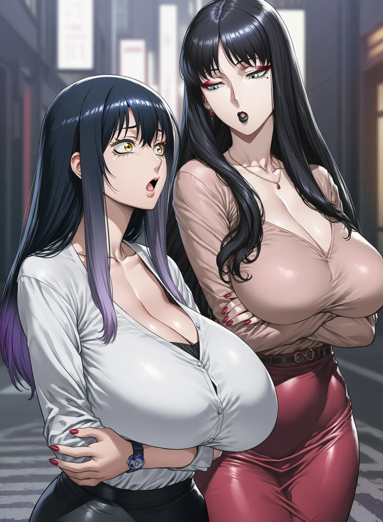 xXxBATxXx FUTA Tomie Yotsuya Miko - Image 8