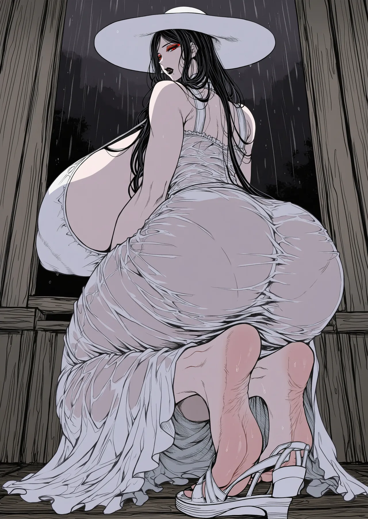 xXxBATxXx IMILF Hasshaku-sama Sadako - Image 19