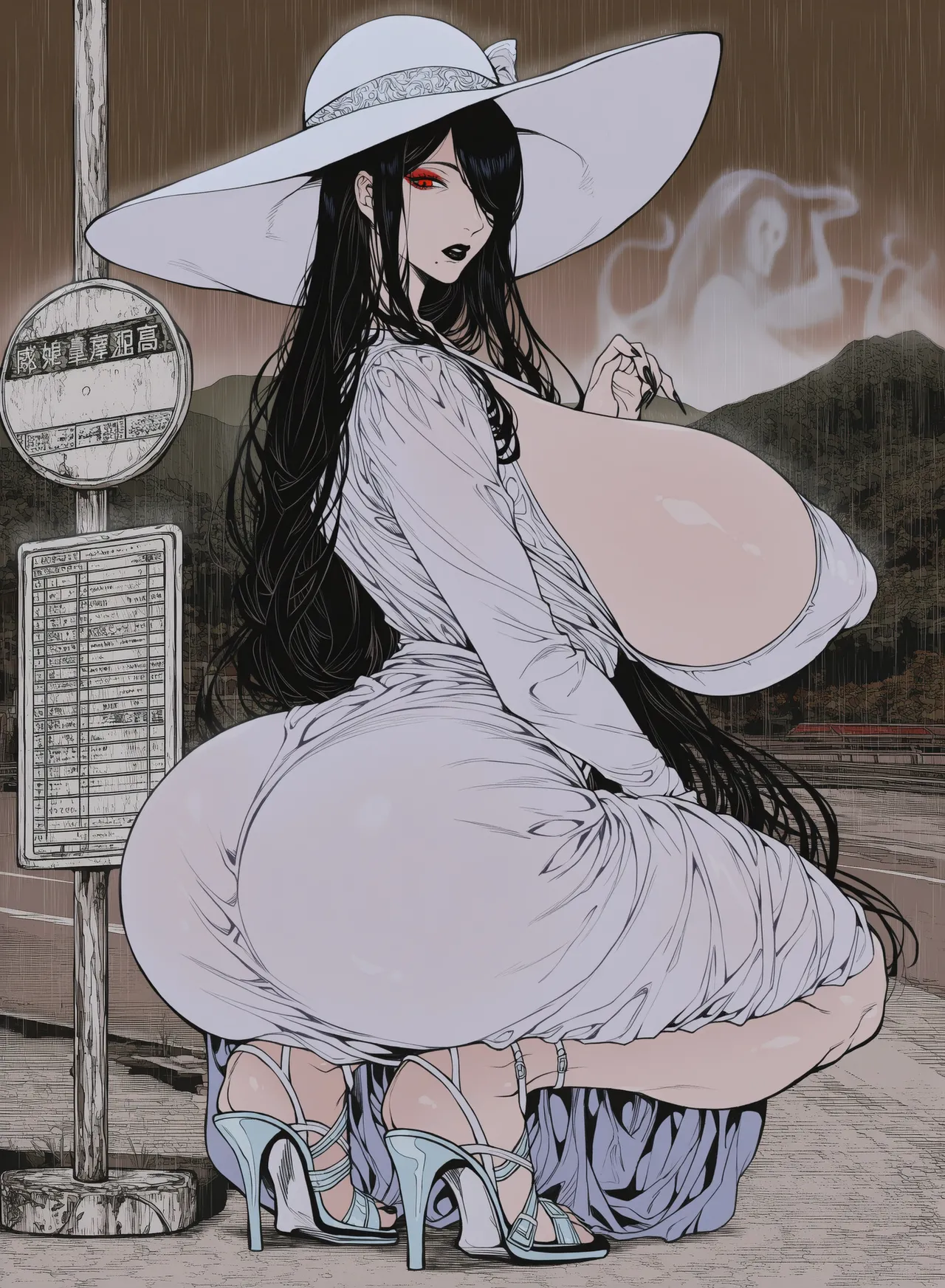 xXxBATxXx IMILF Hasshaku-sama Sadako - Image 57