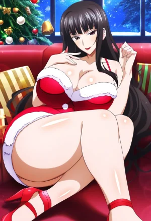 xXxBATxXx MILF Christmas Nishizumi Shiho 12 - Page 15