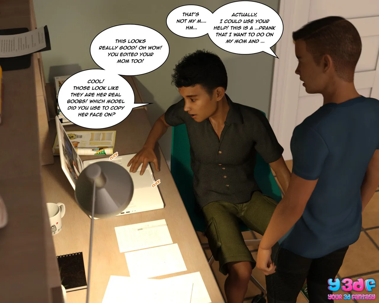 Y3DF The Tan - Chapter 04 English - Image 14